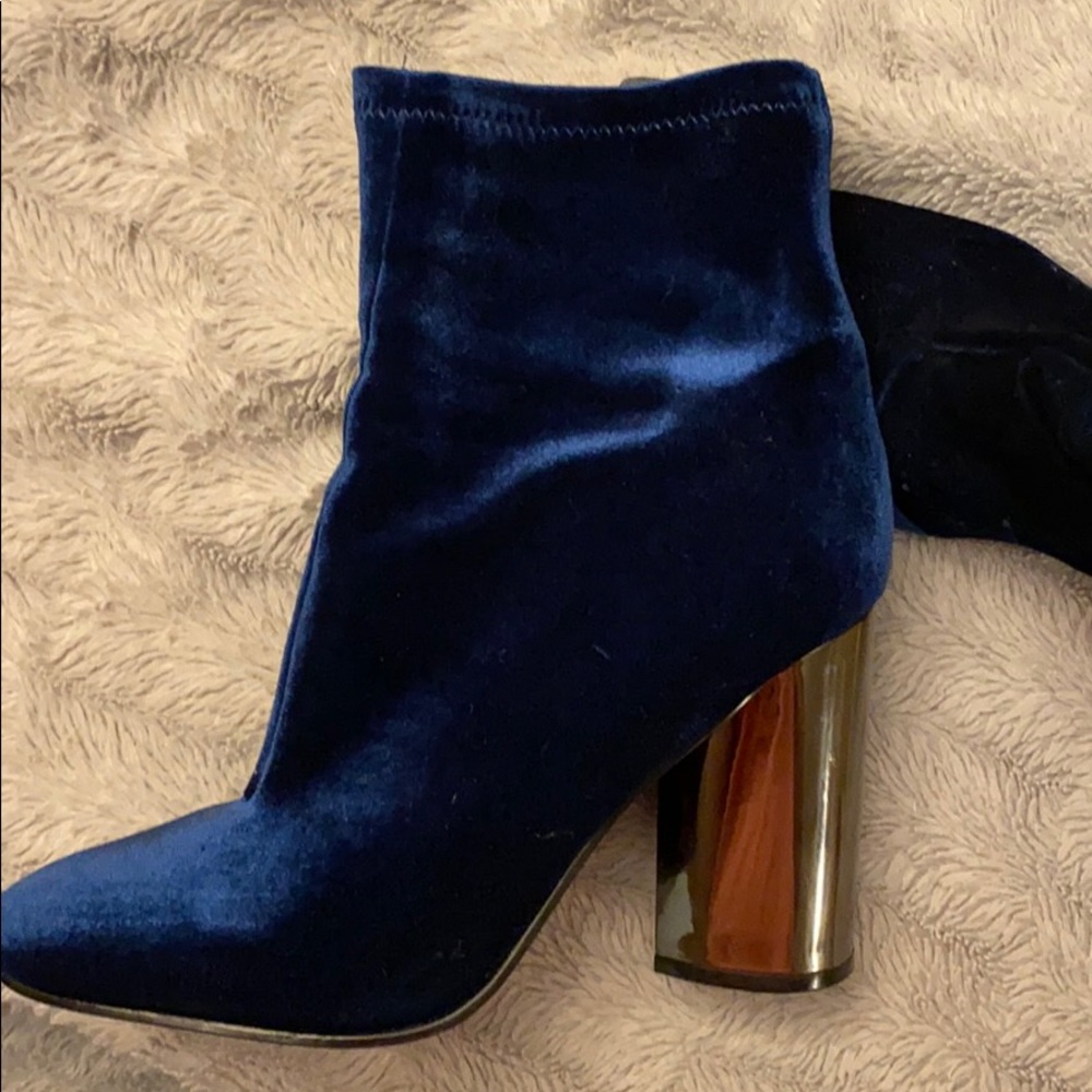 Velvet boots - Picture 3 of 5